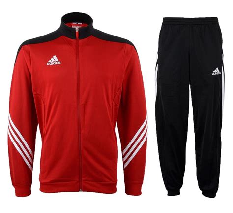 adidas trainingspak heren sale rood|adidas trainingspakken.